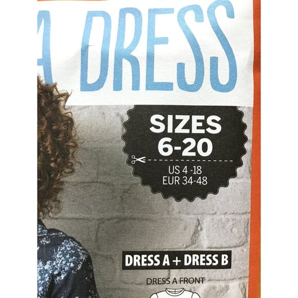 Misses Dress Pattern The Matilda Dress UNCUT US Size 4 6 8 10 12 14 16 18 - Picture 4 of 5